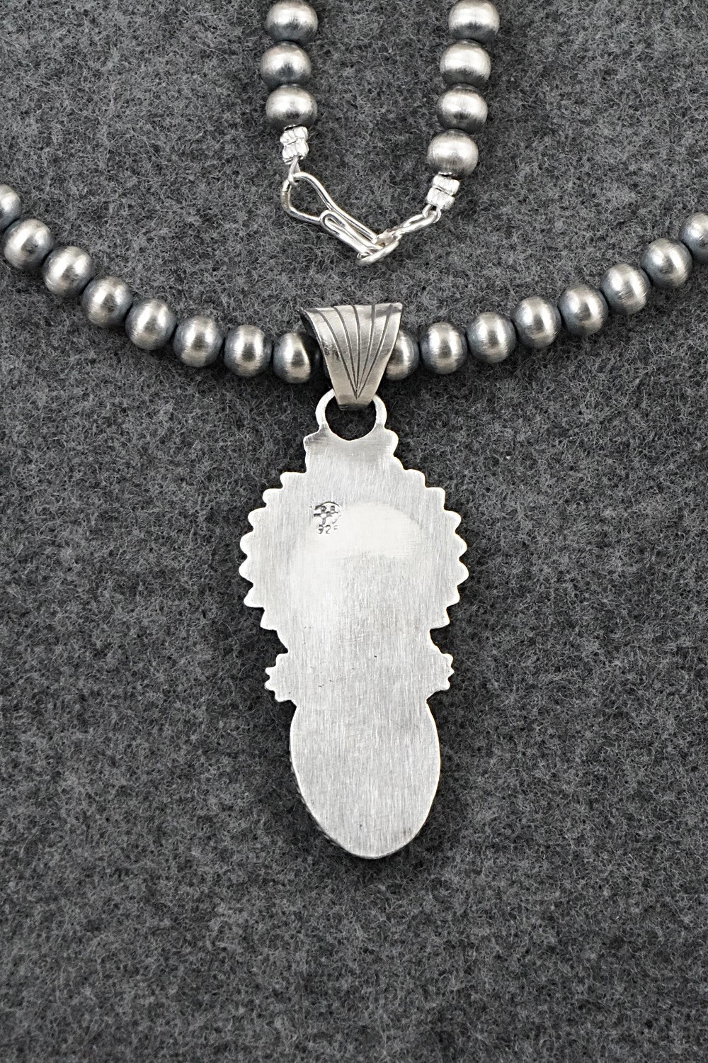 Turquoise & Sterling Silver Necklace - Sharon McCarthy