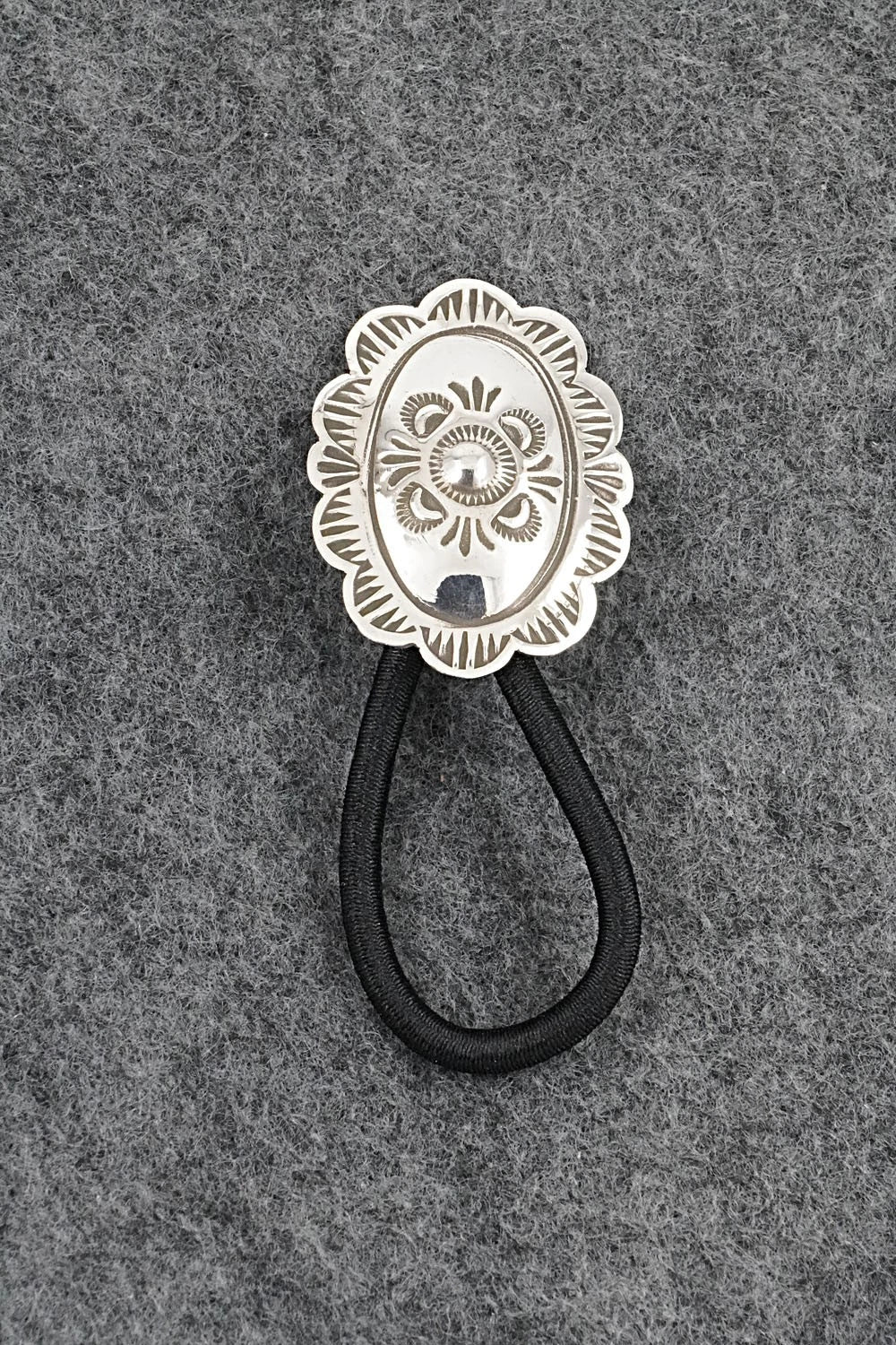 Sterling Silver Hair Tie - Bertha Begay