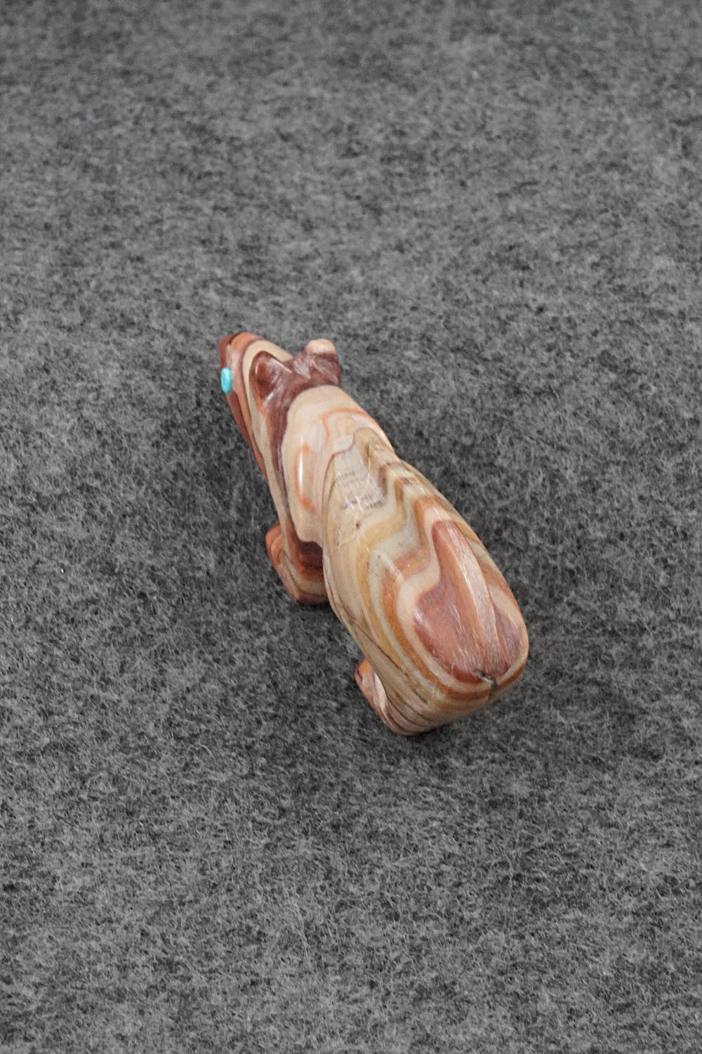 Mountain Lion Zuni Fetish Carving - Ronnie Lunasee
