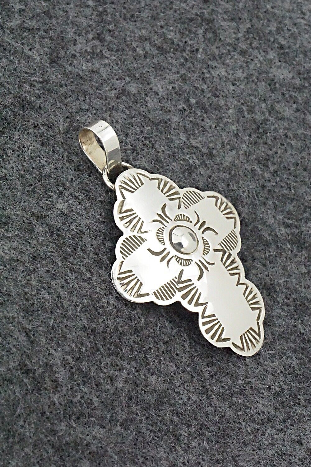 Sterling Silver Pendant - Bertha Begay