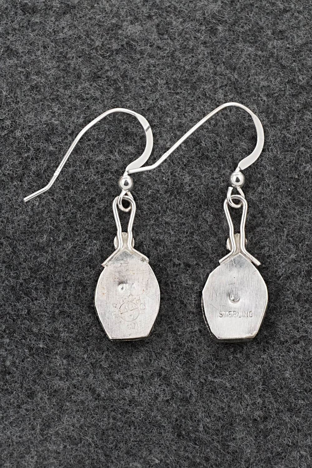 Multi-Stone Inlay & Sterling Silver Earrings - Ola Eriacho