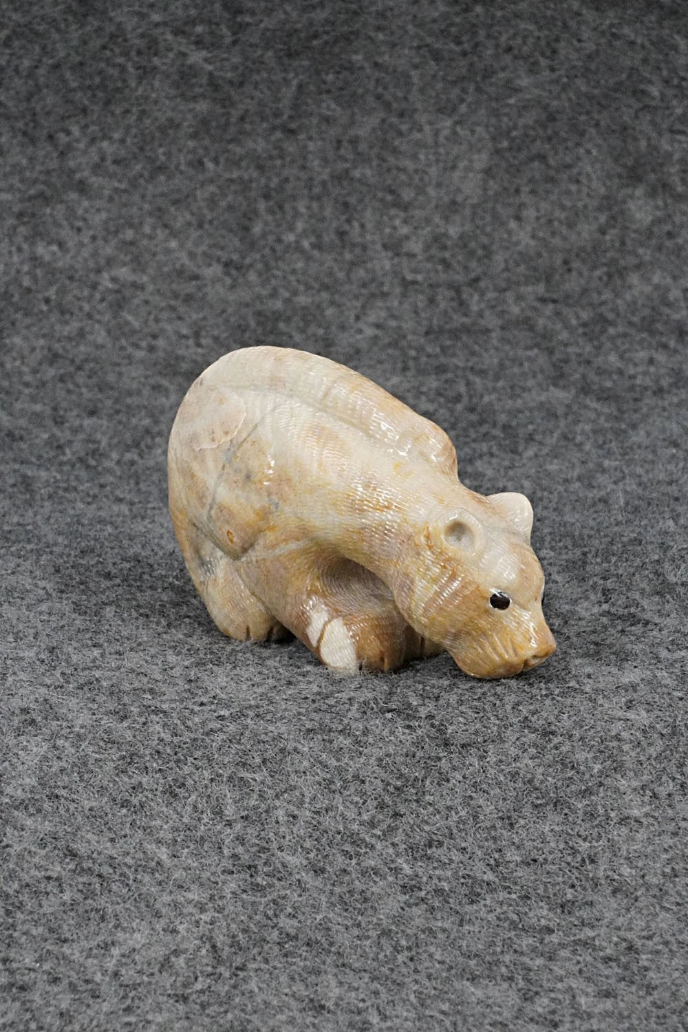 Mountain Lion Zuni Fetish Carving - Randy Lucio