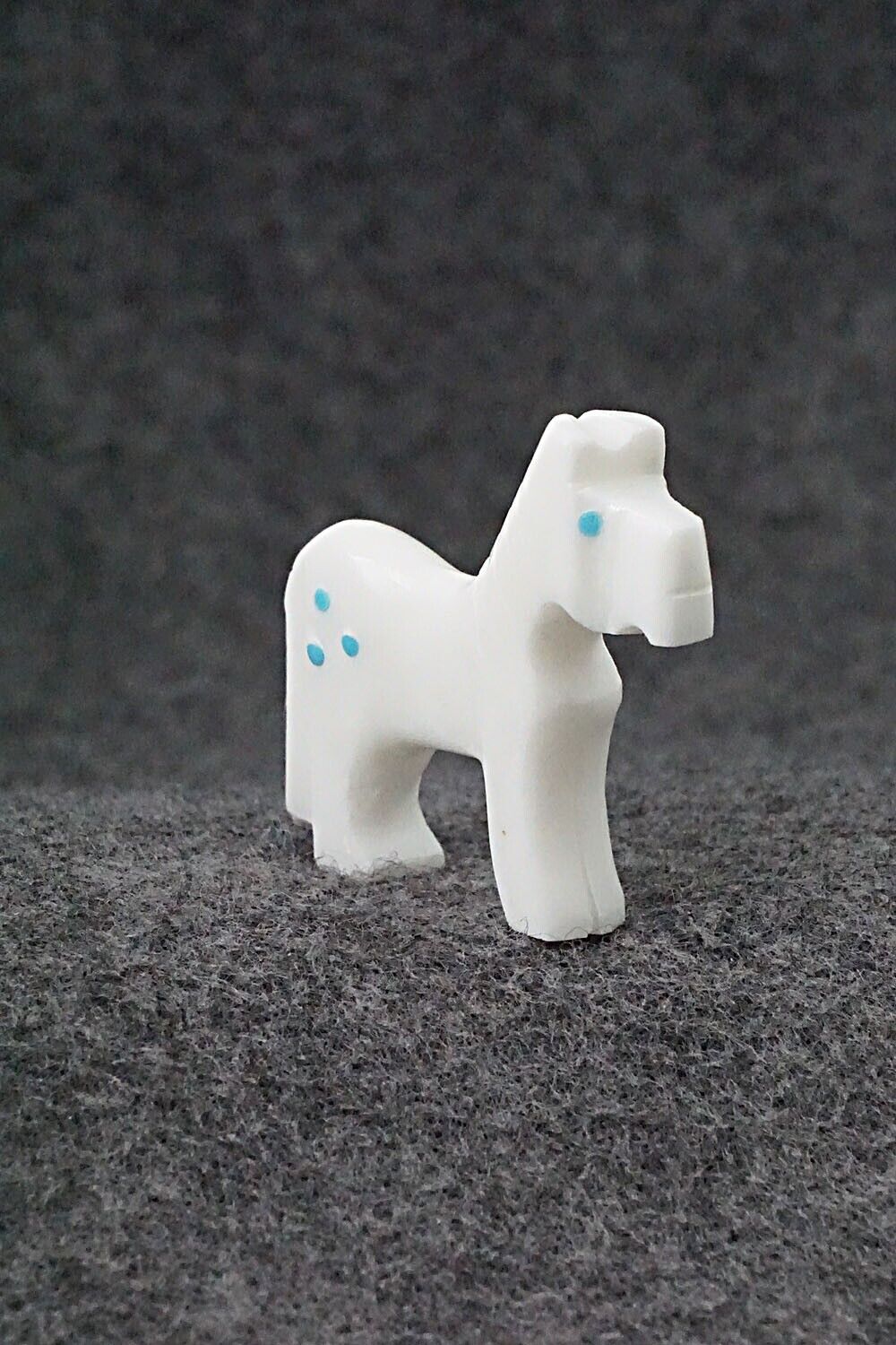 Horse Zuni Fetish Carving - Todd Etsate