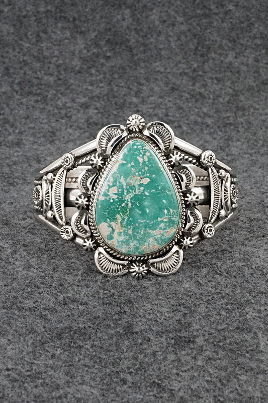 Turquoise & Sterling Silver Bracelet - Lucinda Linkin