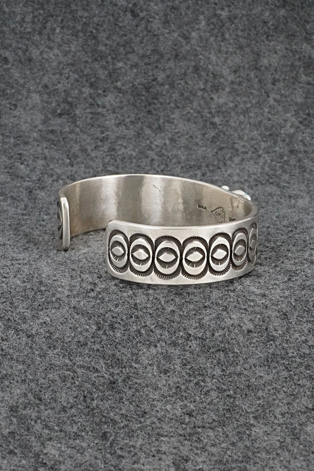 Turquoise & Sterling Silver Bracelet - Calvin Martinez