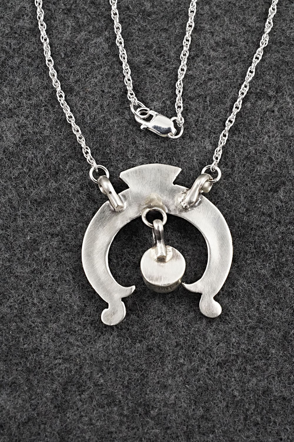 Turquoise & Sterling Silver Necklace - Gary Shorty