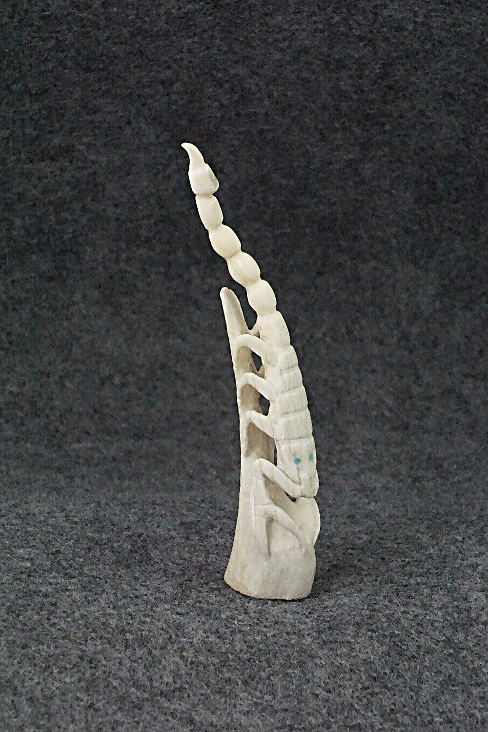 Scorpion Zuni Fetish Carving - Maxx Laate