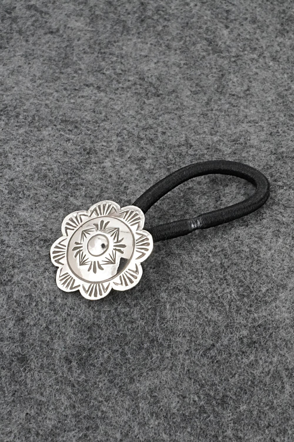 Sterling Silver Hair Tie - Bertha Begay