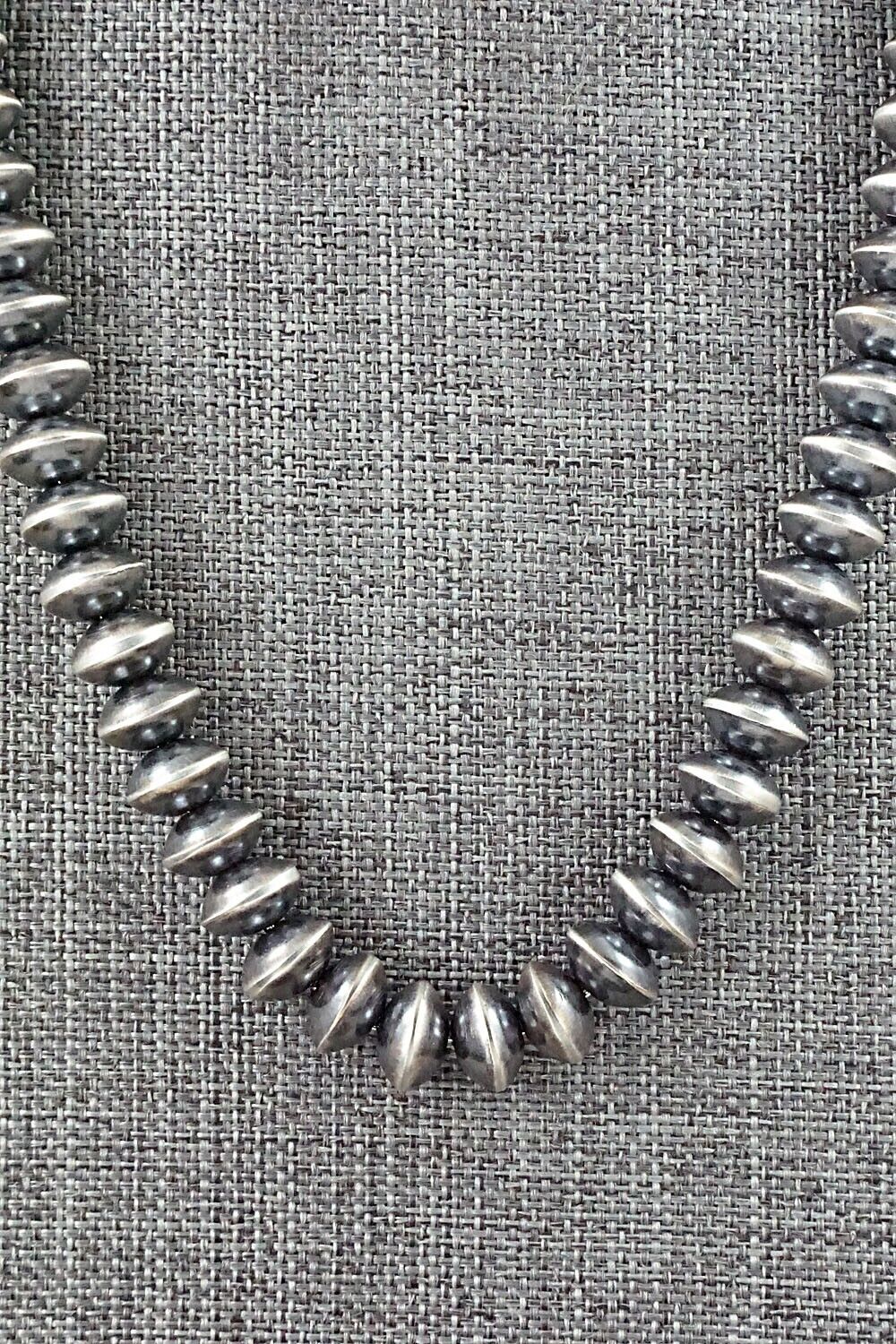 Sterling Silver Navajo Pearl Necklace - Michelle James