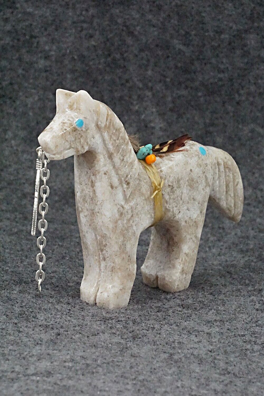Horse Navajo Fetish Carving - Ben Livingston