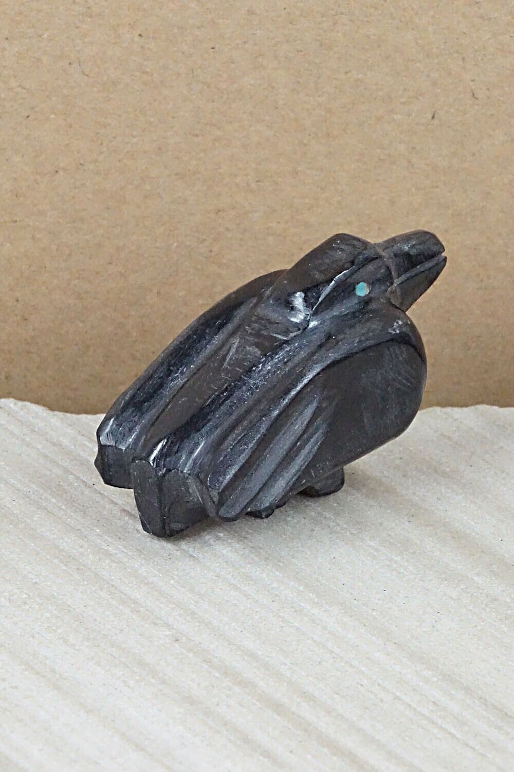 Crow Zuni Fetish Carving - Tim Lementino