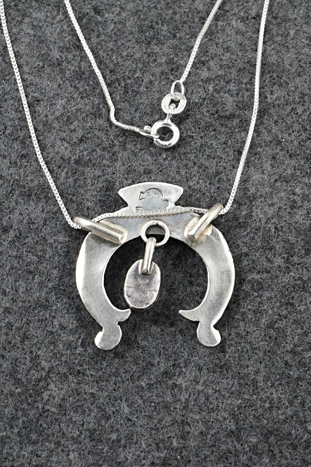 Turquoise & Sterling Silver Necklace - Gary Shorty