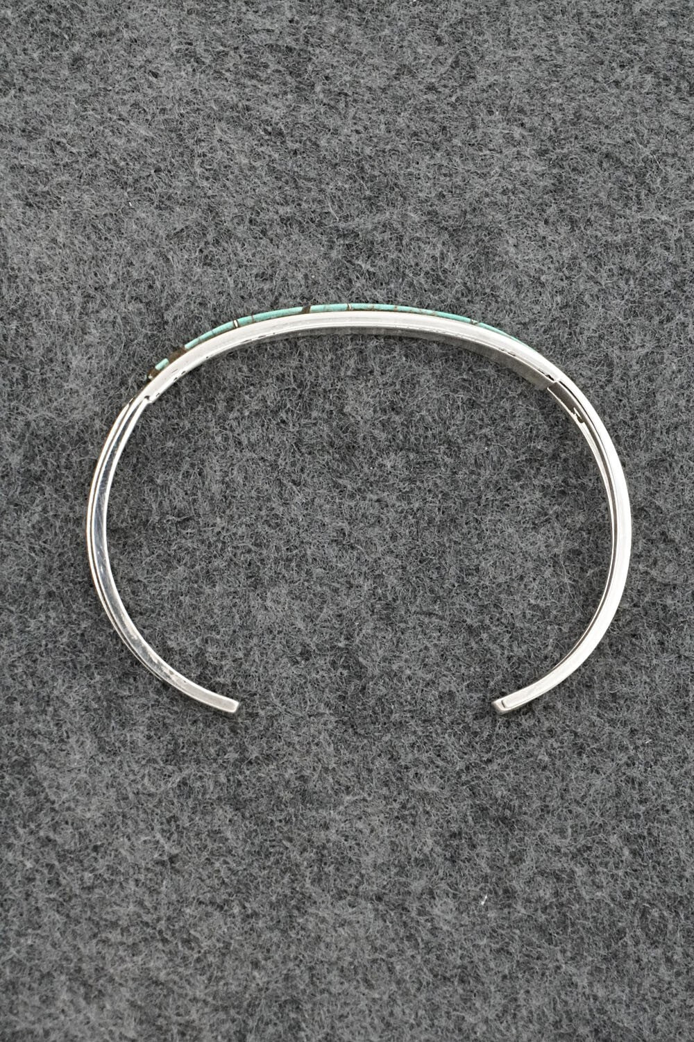 Turquoise & Sterling Silver Bracelet - Jamie Johnson