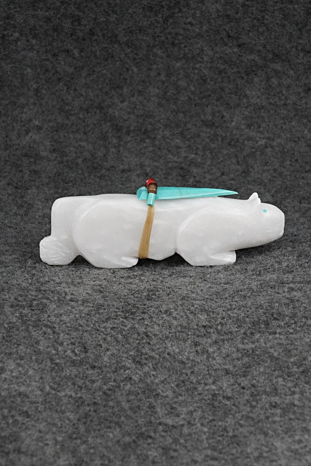 Mountain Lion Zuni Fetish Carving - Alex Tsethalakai