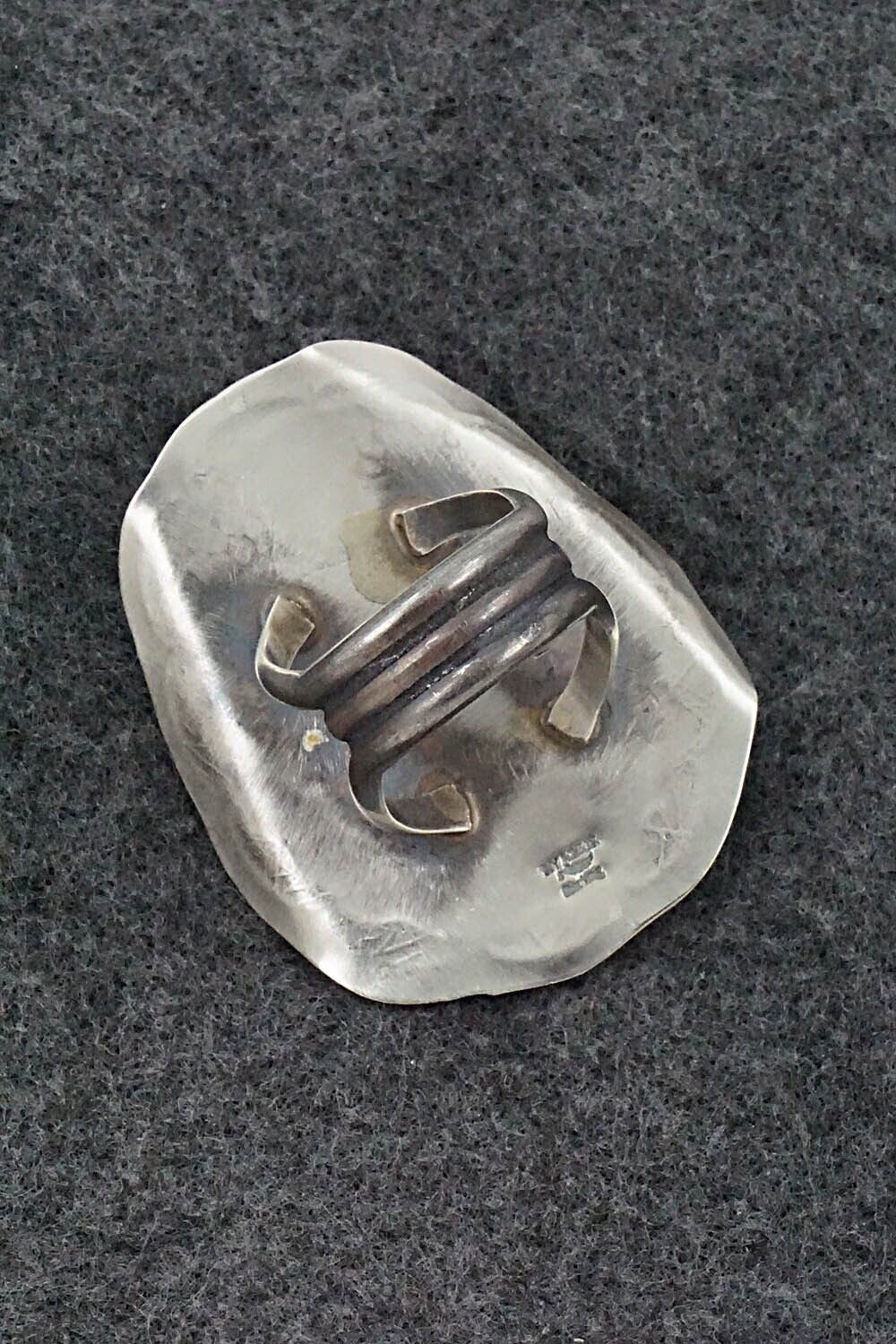 Turquoise & Sterling Silver Ring - Tim Yazzie - Size 6.5
