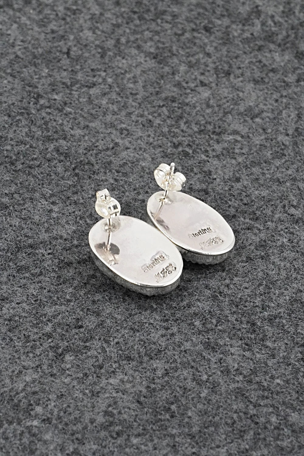 Morado & Sterling Silver Earrings - Murray Hannaweeka