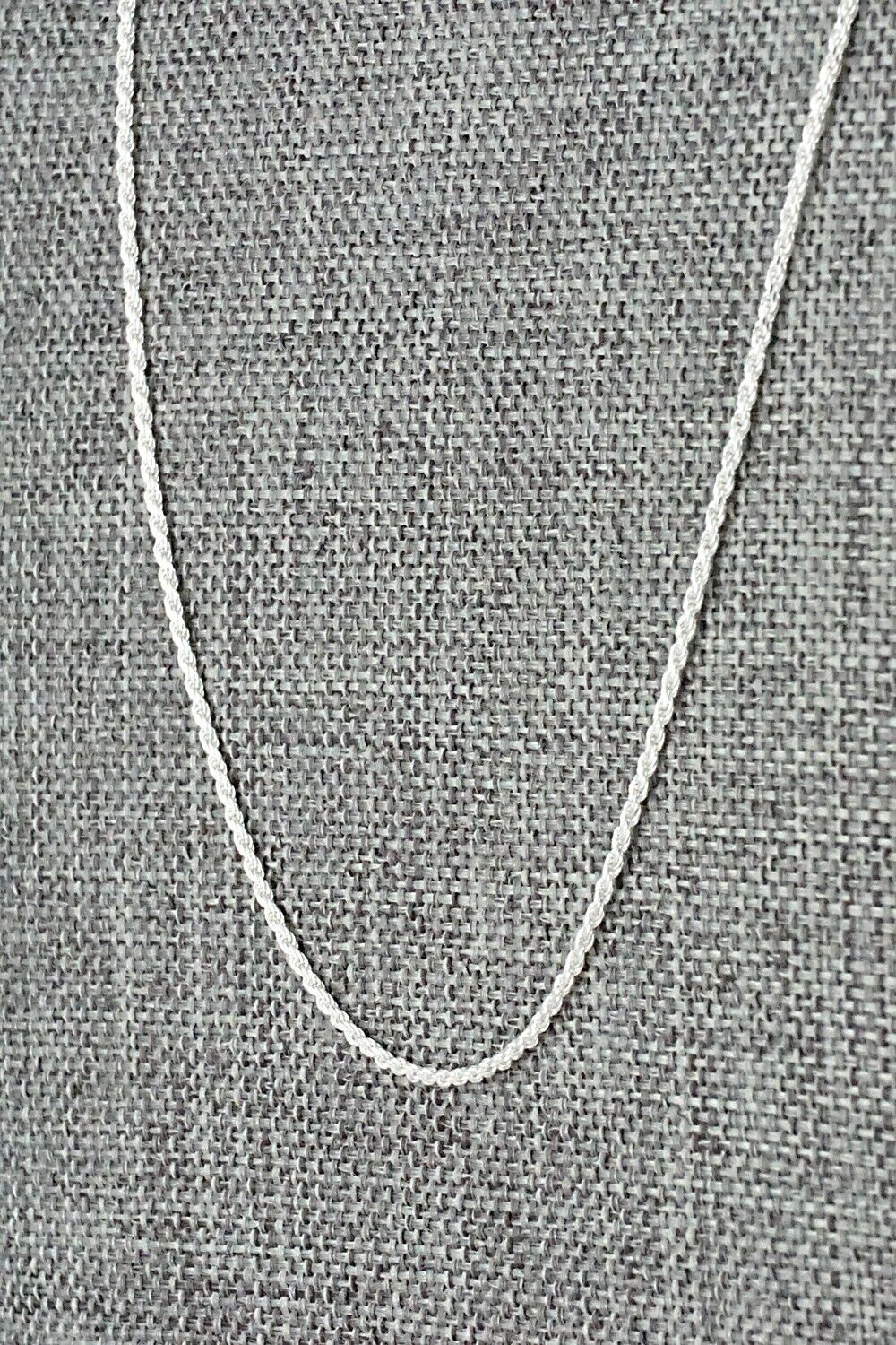 Sterling Silver Chain Necklace - Sterling Silver 30"