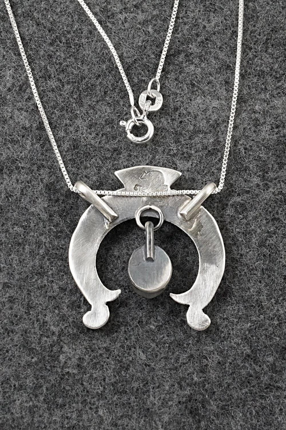 Turquoise & Sterling Silver Necklace - Gary Shorty
