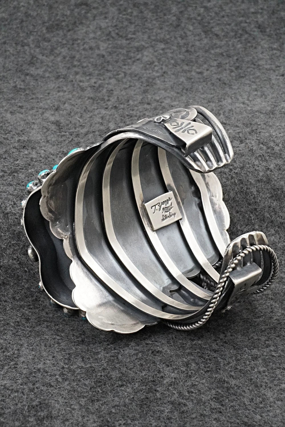 Turquoise & Sterling Silver Bracelet - Tim Yazzie