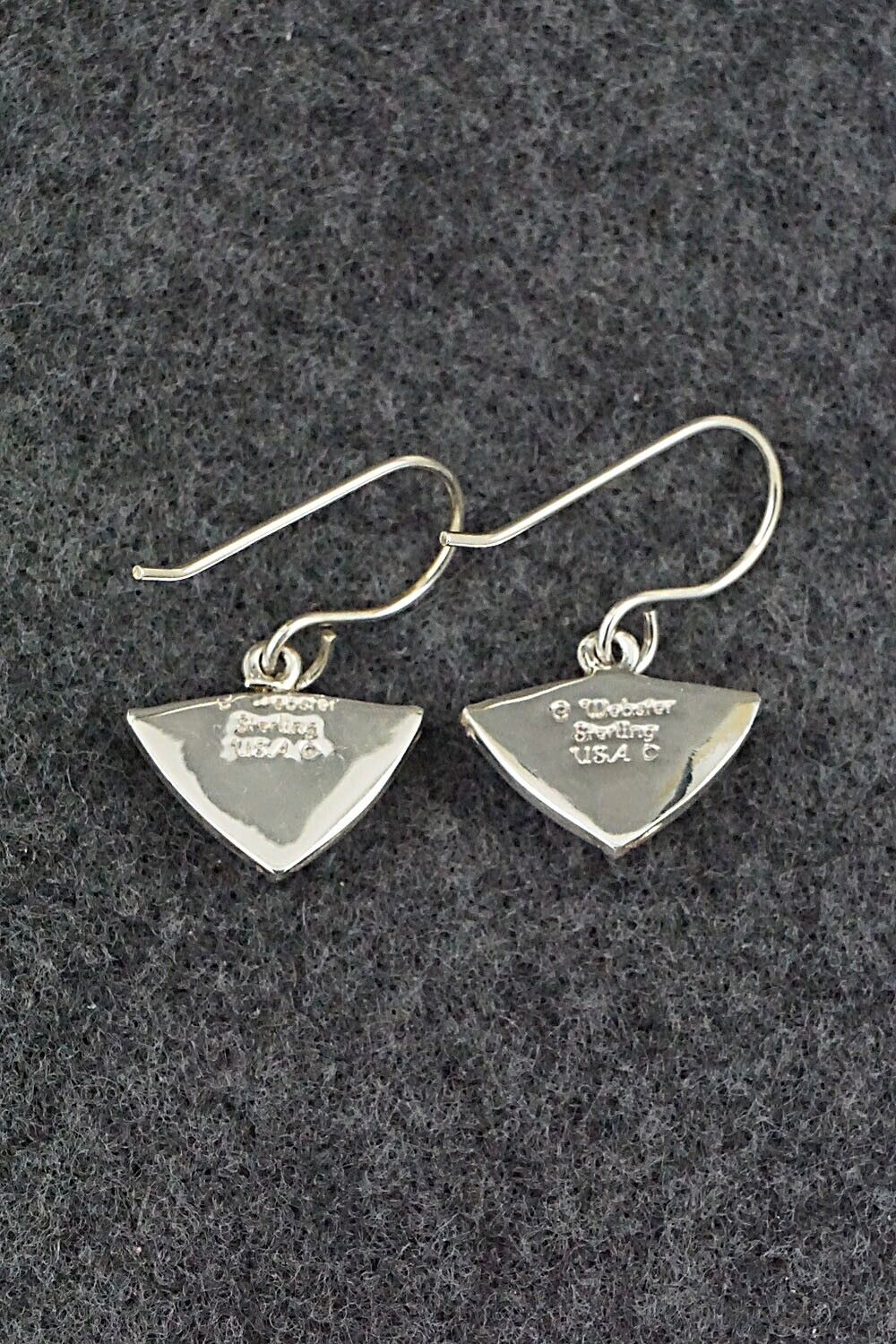 Turquoise & Sterling Silver Earrings - Cathy Webster