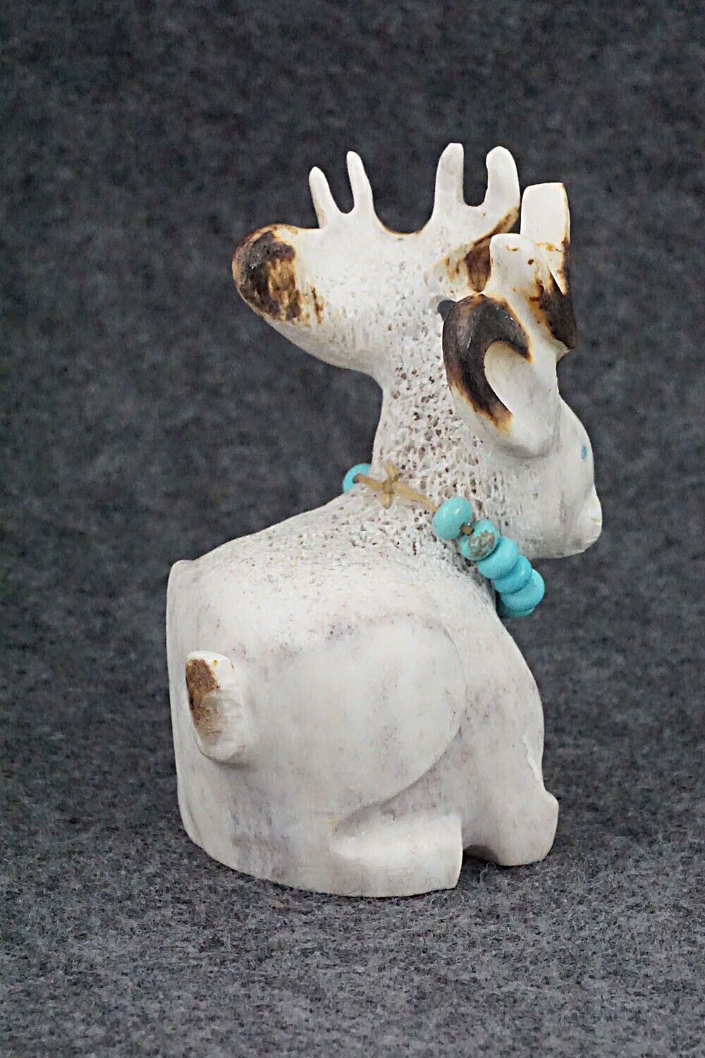 Jackalope Zuni Fetish Carving - Andres Lementino