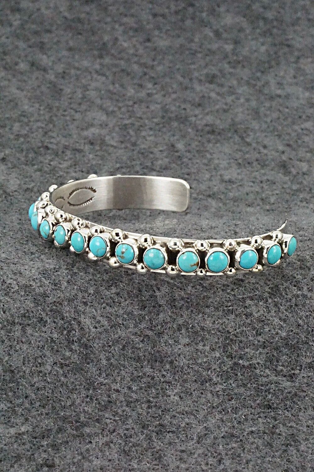Turquoise & Sterling Silver Bracelet - Darlene Begay