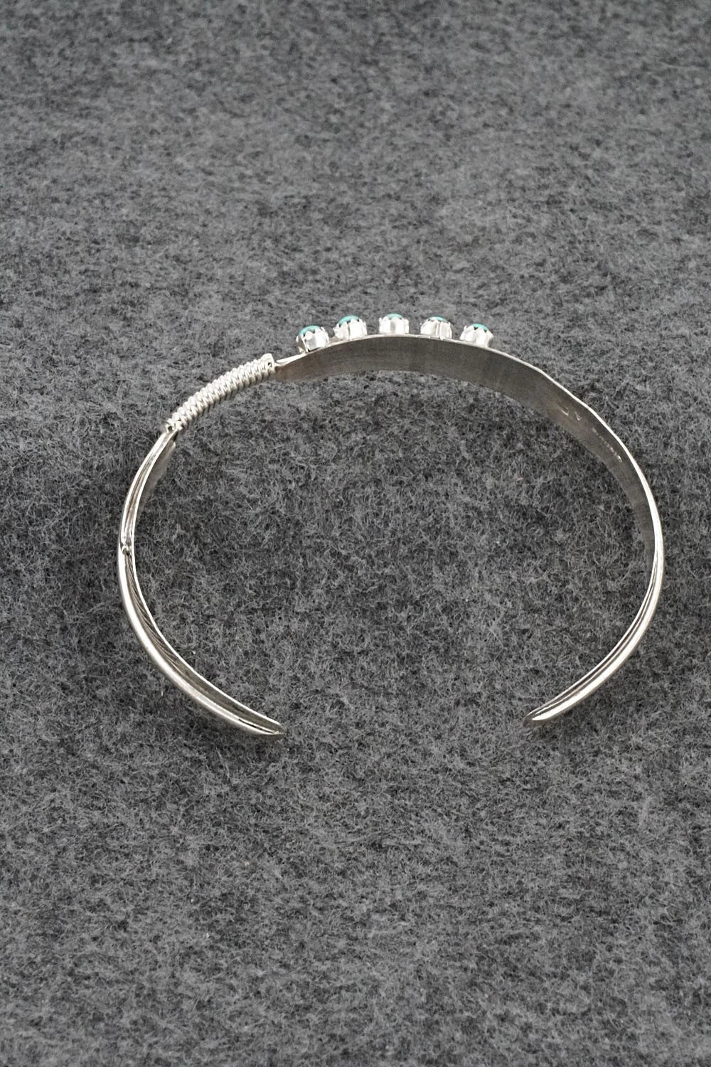 Turquoise and Sterling Silver Bracelet - Aaron Davis
