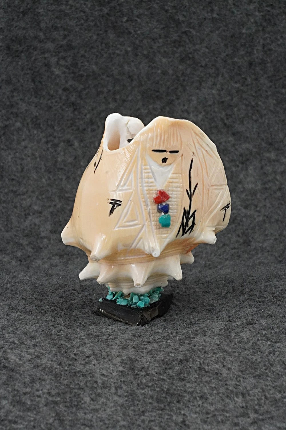 Corn Maiden Zuni Fetish Carving - Gloria Chattin