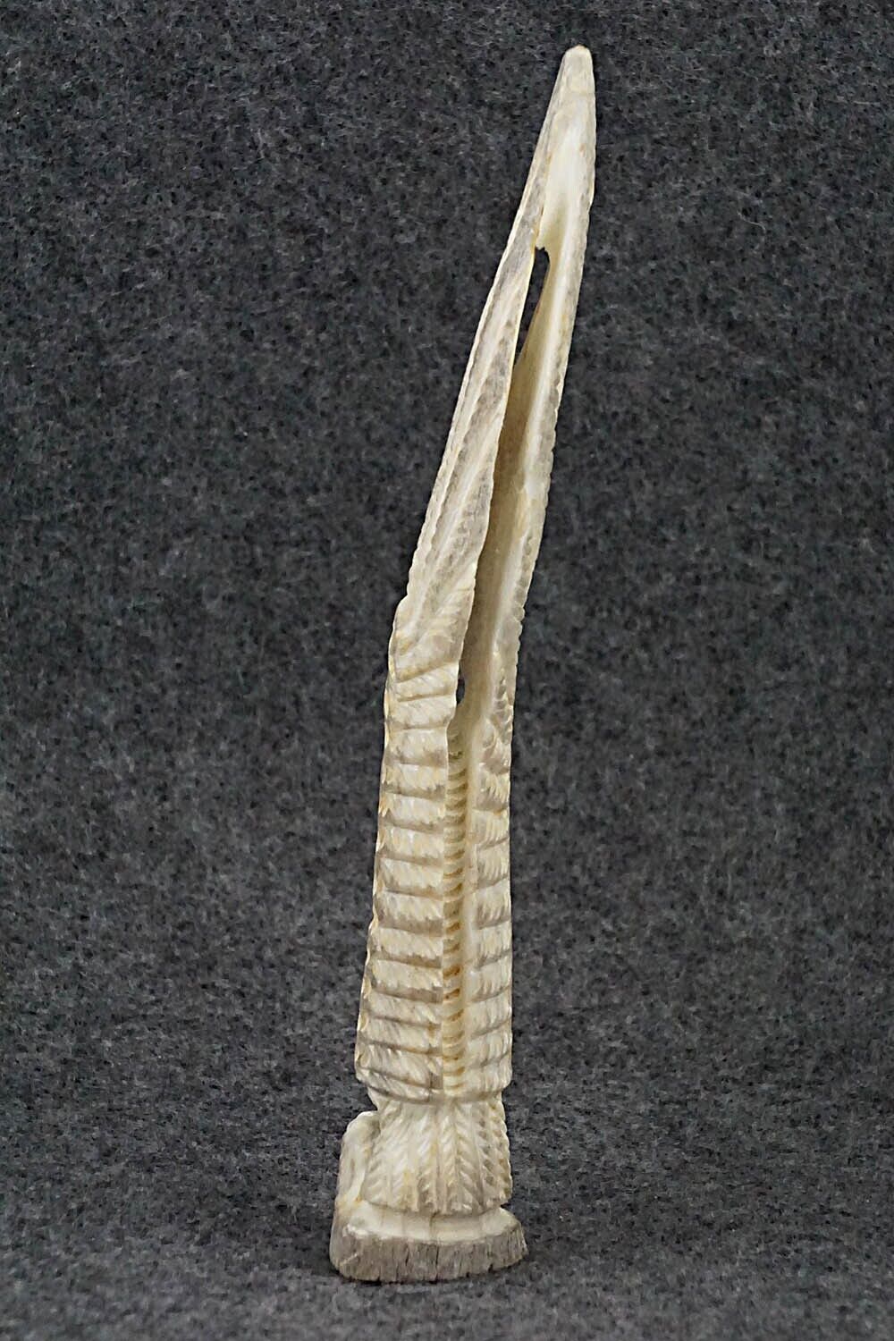 Owl Zuni Fetish Carving - Garrick Weeka