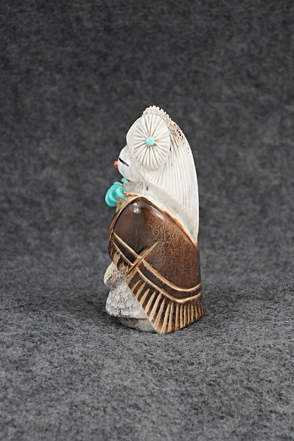 Corn Maiden Zuni Fetish Carving - Claudia Peina