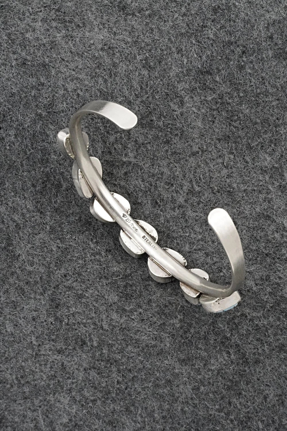 Turquoise & Sterling Silver Bracelet - Verley Betone