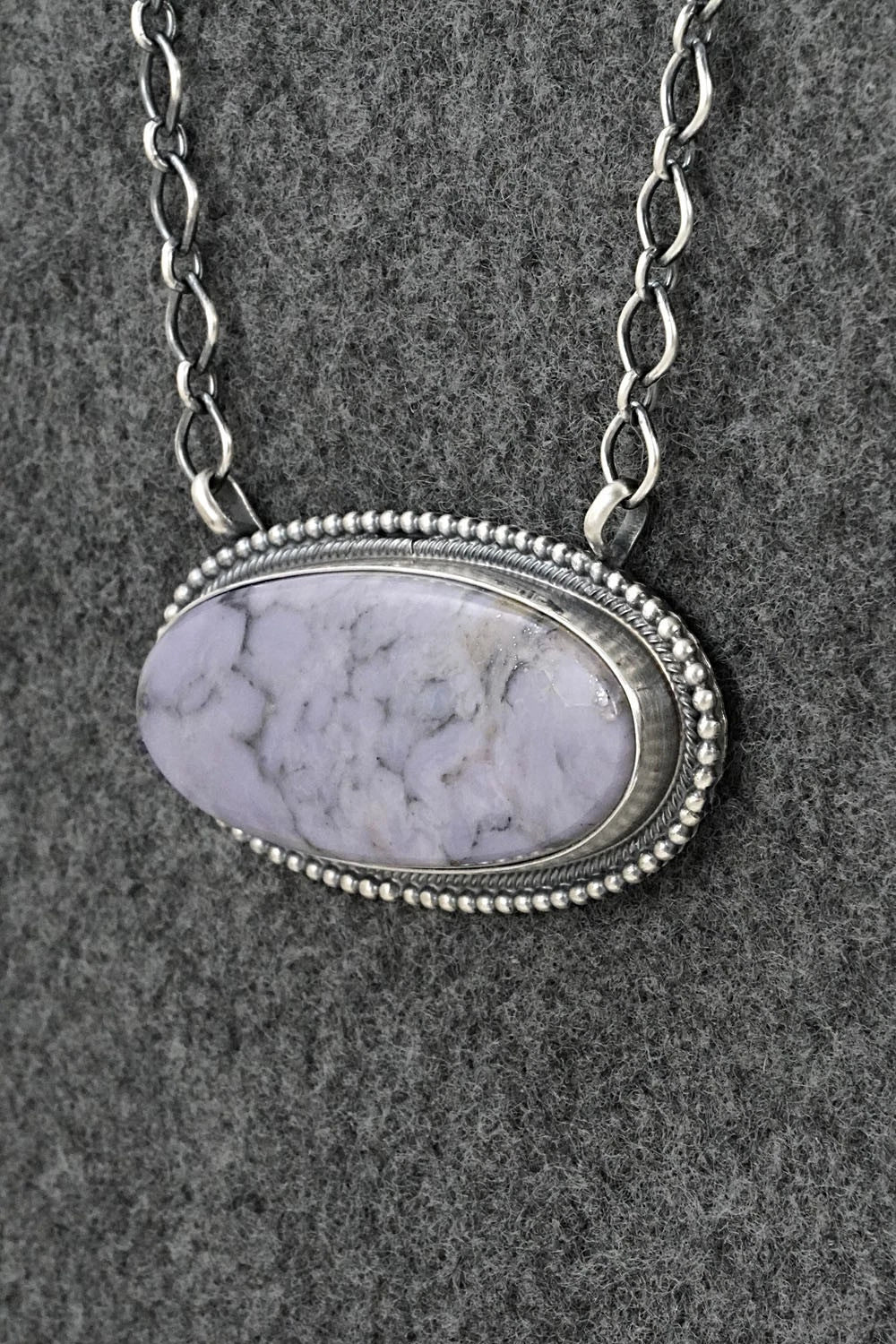 Morado & Sterling Silver Necklace - Darrin Livingston