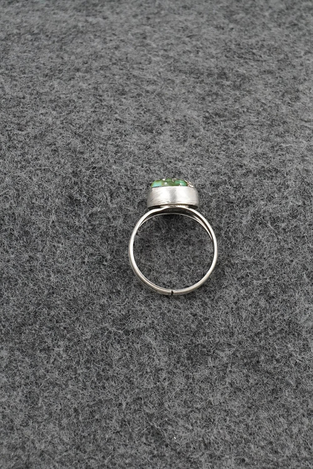 Turquoise & Sterling Silver Ring - Rosemary Saunders - Size 5