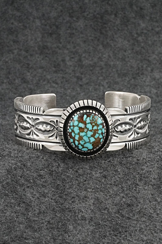 Turquoise & Sterling Silver Bracelet - Mark Yazzie