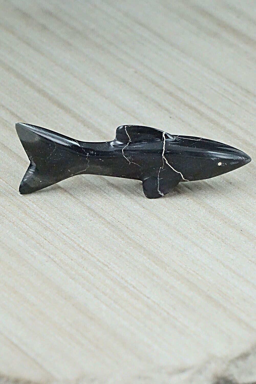 Shark Zuni Fetish Carving - Kenny Chavez