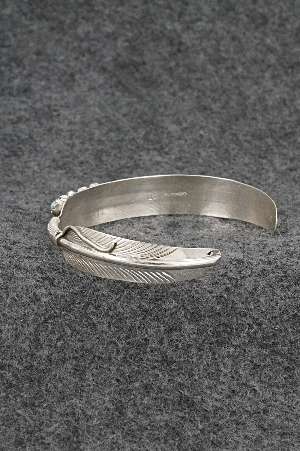 Turquoise and Sterling Silver Bracelet - Aaron Davis