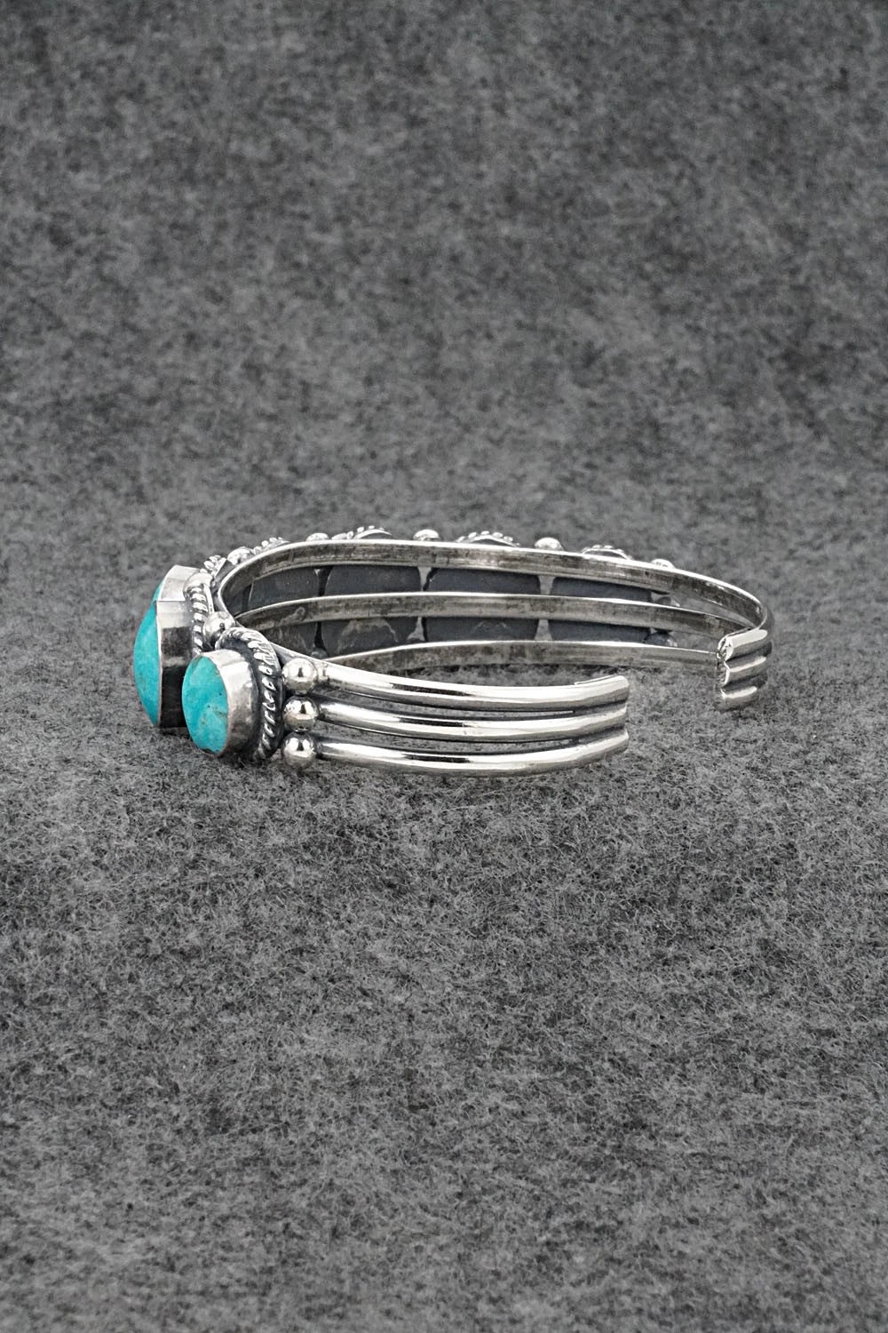 Turquoise & Sterling Silver Bracelet - Albert Smith