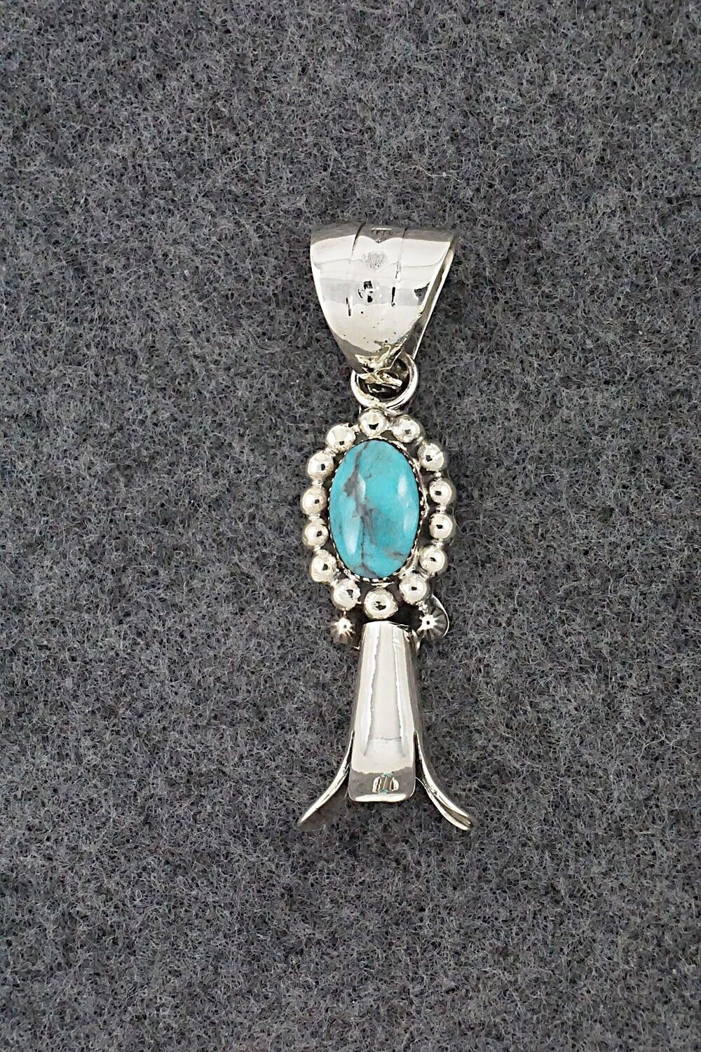 Turquoise & Sterling Silver Pendant - Patsy Lee