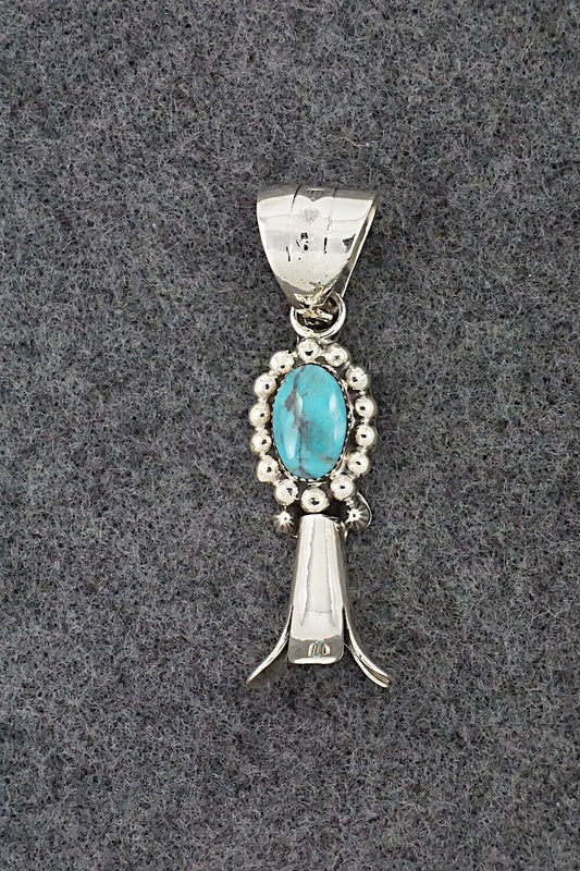 Turquoise & Sterling Silver Pendant - Patsy Lee