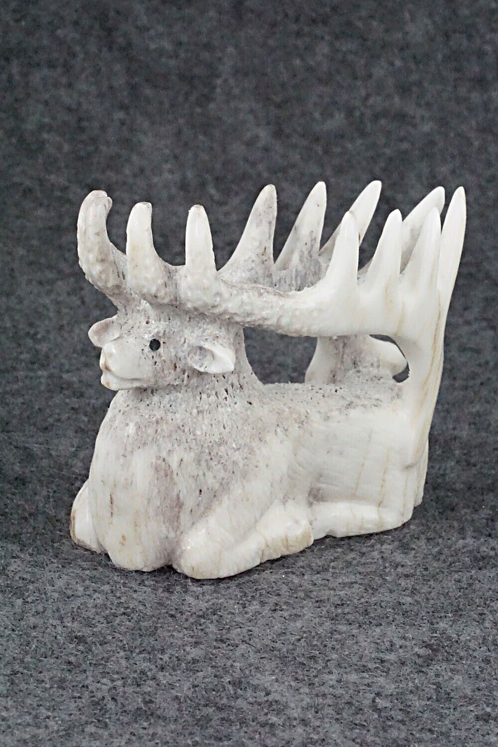 Elk Zuni Fetish Carving - Maxx Laate