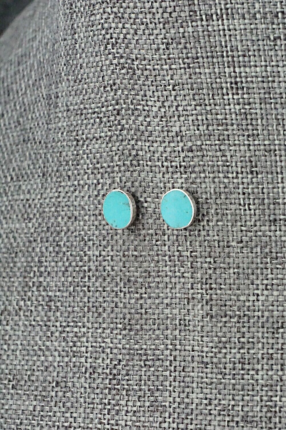 Turquoise & Sterling Silver Earrings - Rebecca Davis