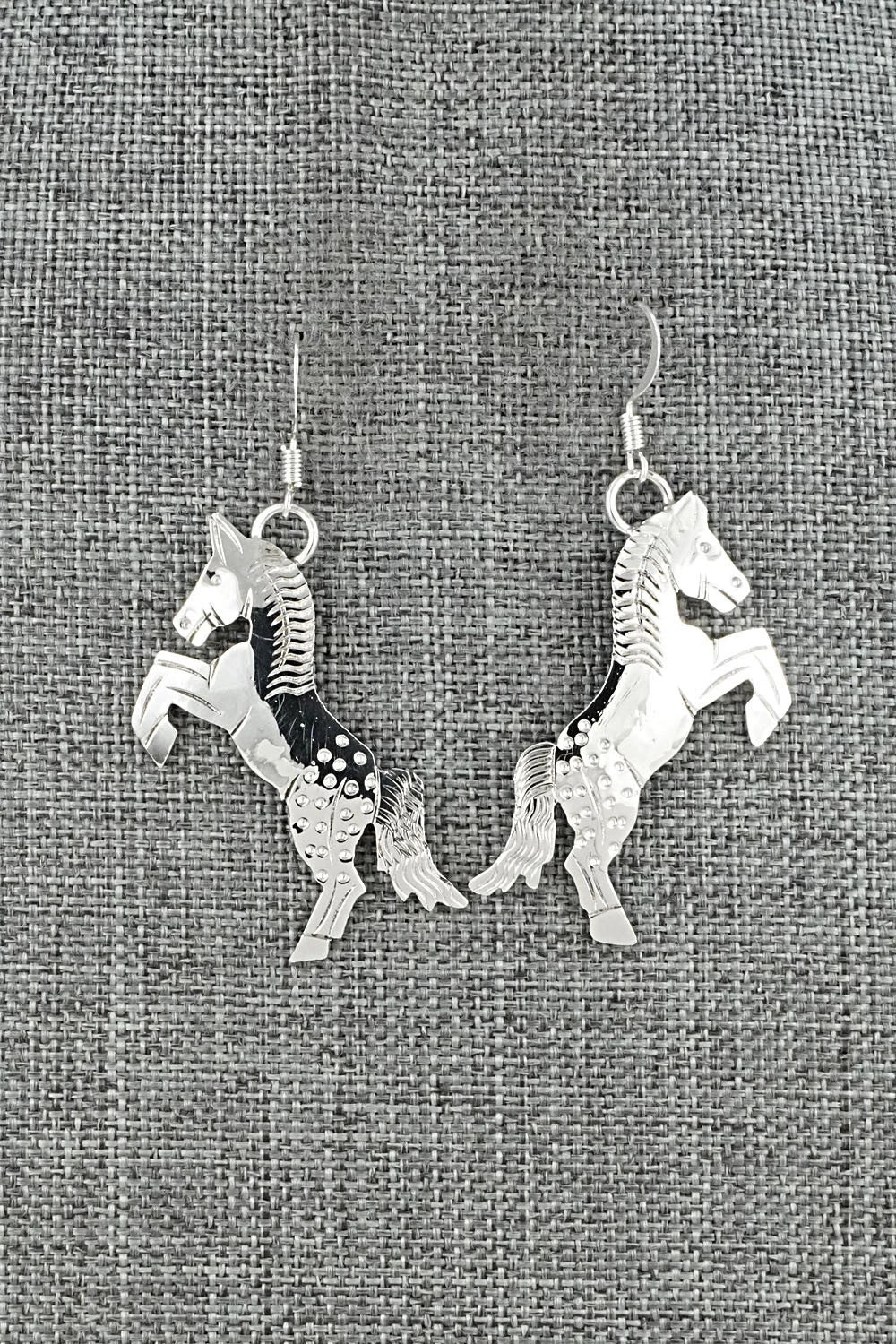Sterling Silver Earrings - Louise Yazzie