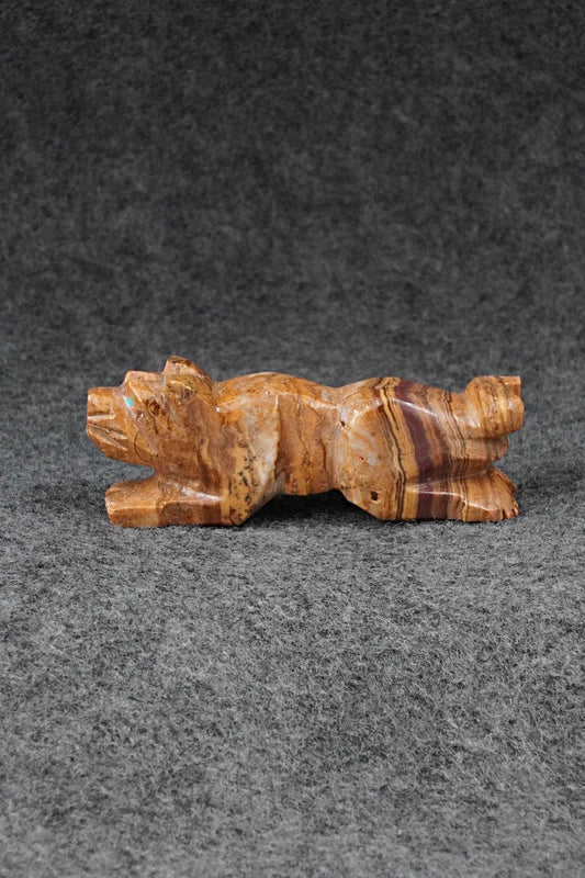 Mountain Lion Zuni Fetish Carving - Tony Mackel