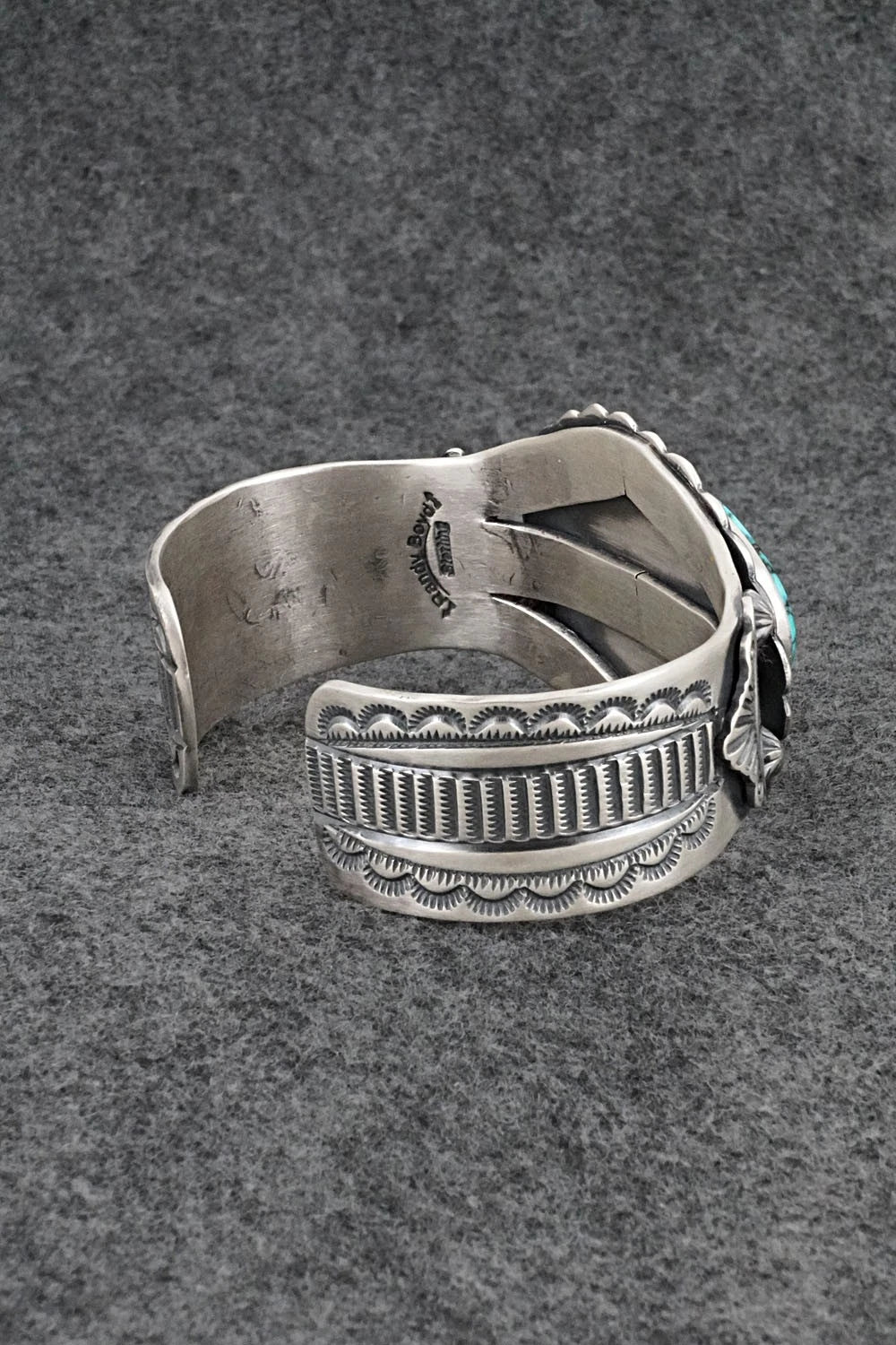 Turquoise & Sterling Silver Bracelet - Randy Boyd