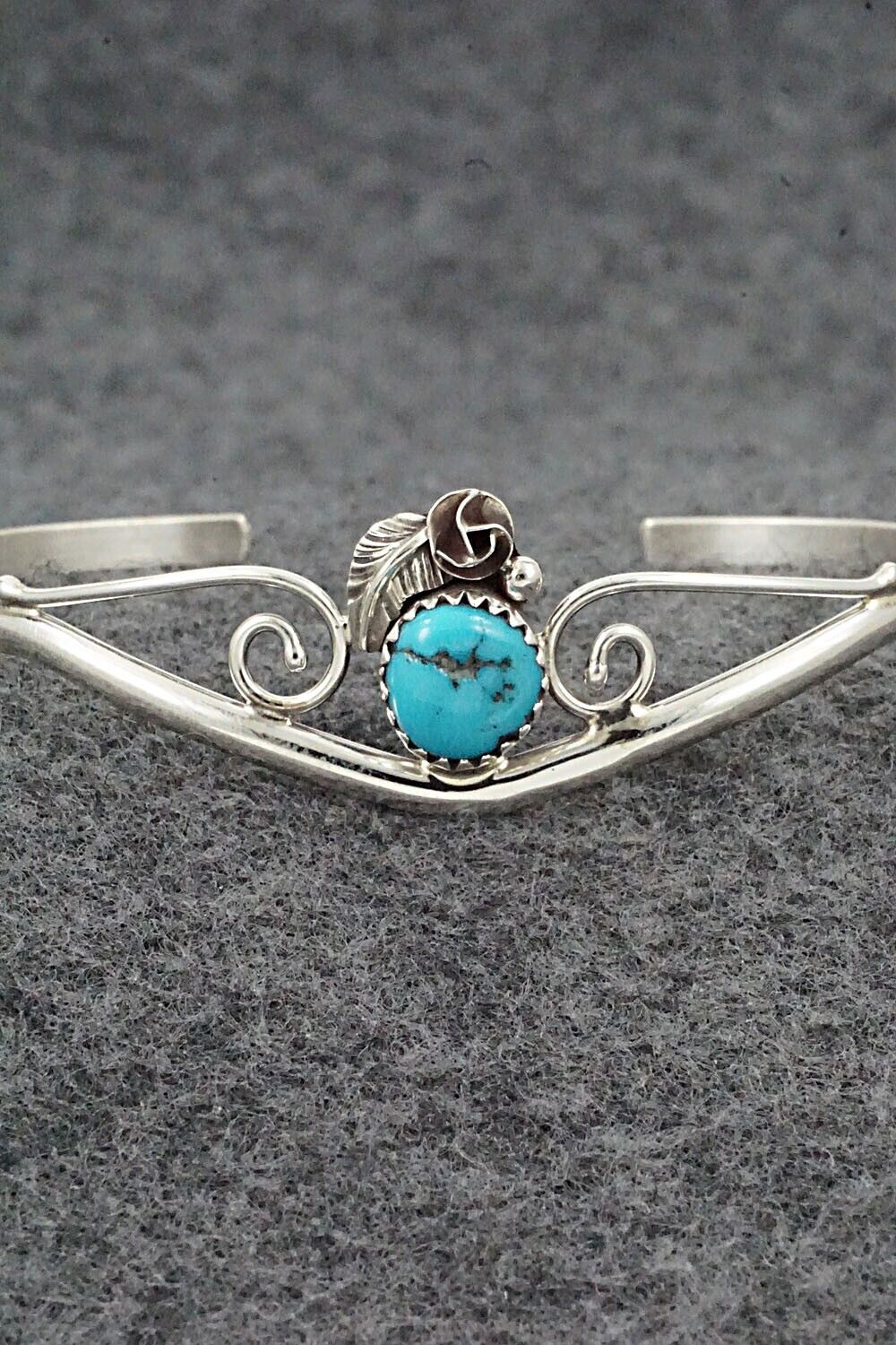 Turquoise & Sterling Silver Bracelet - Max Calladitto