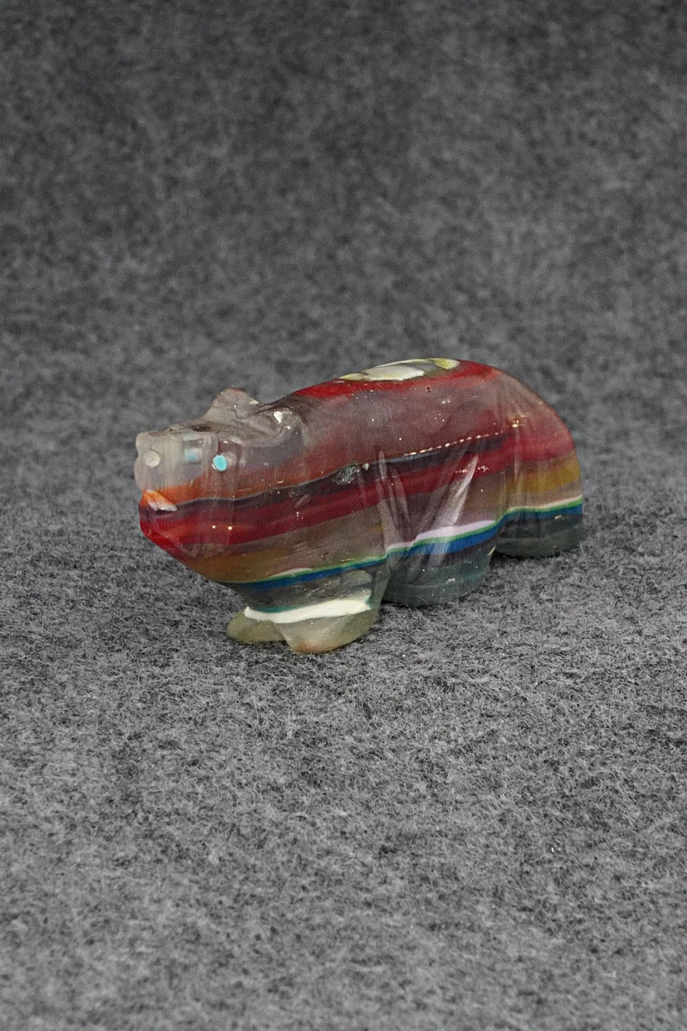 Wolf Zuni Fetish Carving - David Chavez