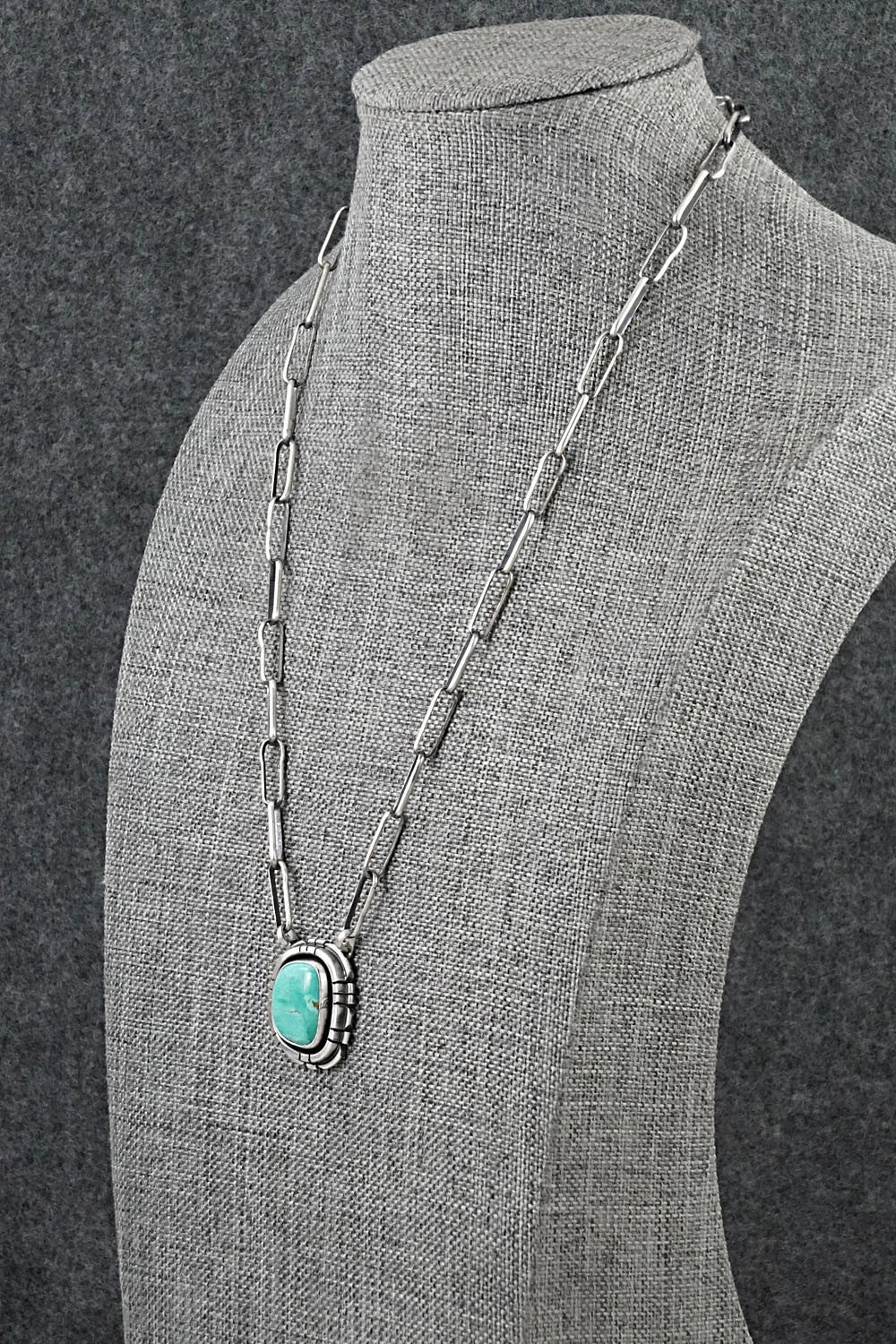 Turquoise & Sterling Silver Necklace - Daniel Benally