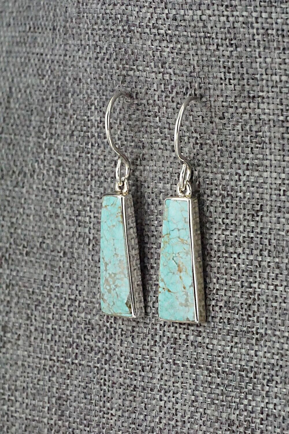 Turquoise & Sterling Silver Earrings - Cathy Webster