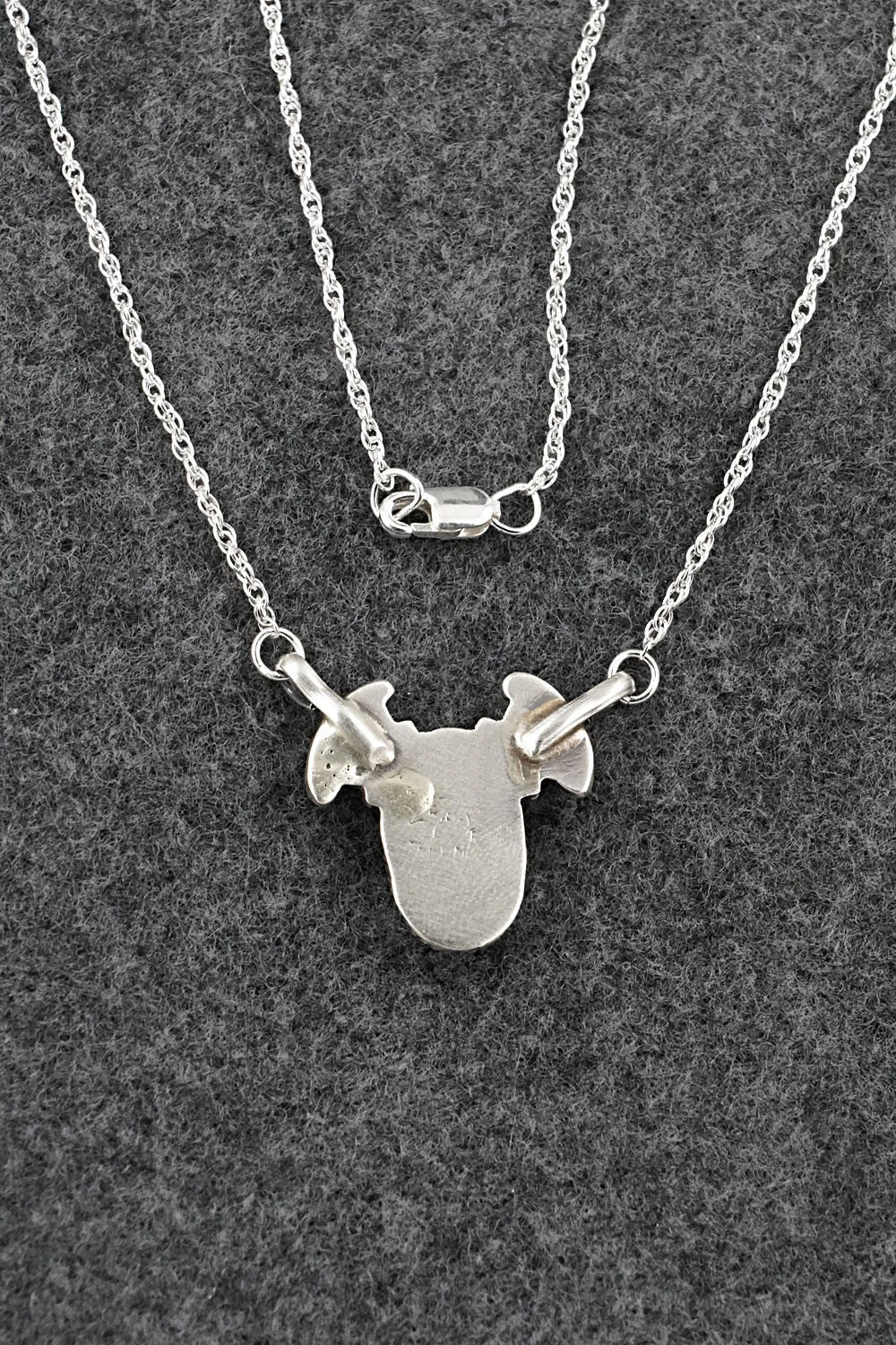 Turquoise & Sterling Silver Necklace - Verley Betone