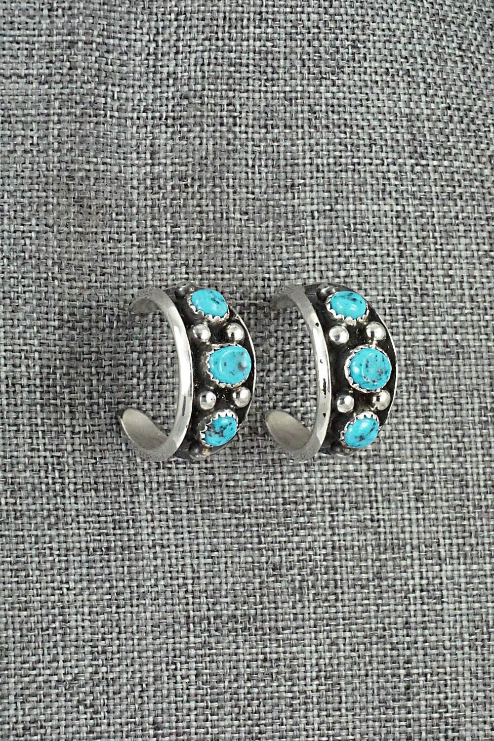 Turquoise & Sterling Silver Earrings - Paul Largo